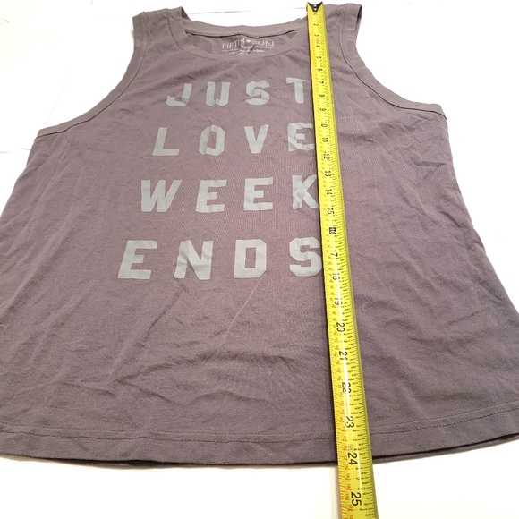 Just Love Weekends Tank - Picture 6 of 7